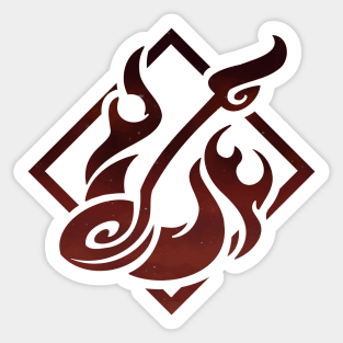 Genshin Impact Xinyan Emblem - Constellation Sticker